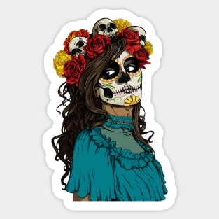 Dia De Los Muertos Sticker